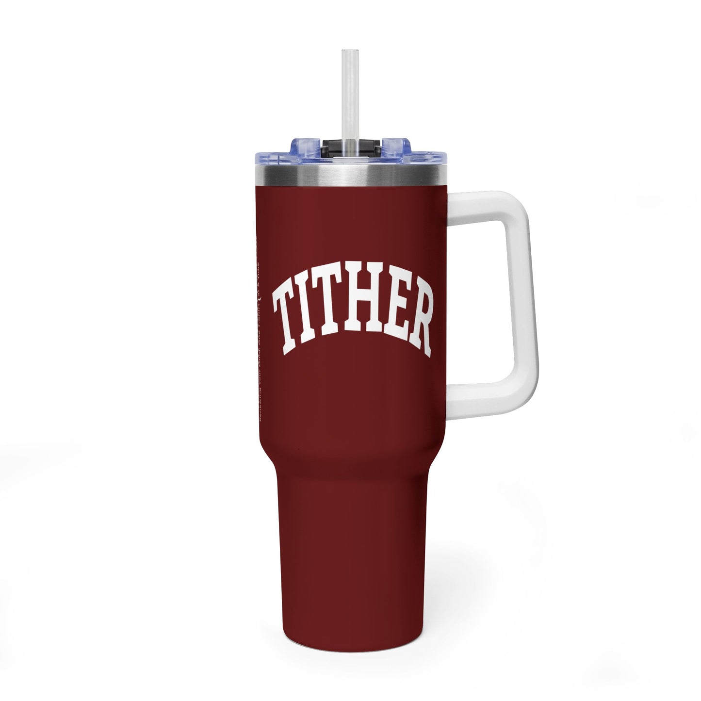 Committed Tither Faith Statement 40 oz Tumbler