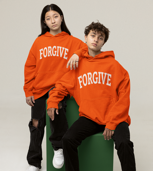 FREELY FORGIVE Collegiate Style T-Shirt | Faith-Based Hoodie | Christian Streetwear | Inspirational Gift