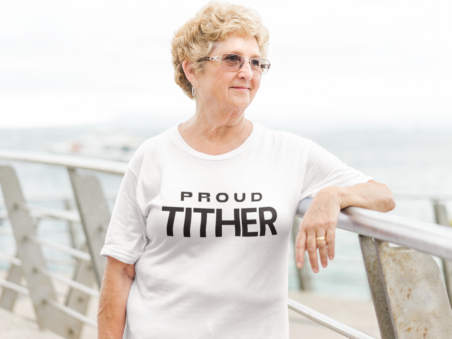 Proud Tither T-Shirt | Faith-Based Tee | Tithing Lifestyle| Faith & Abundance Statement T-Shirt  | Financial Freedom Shirt